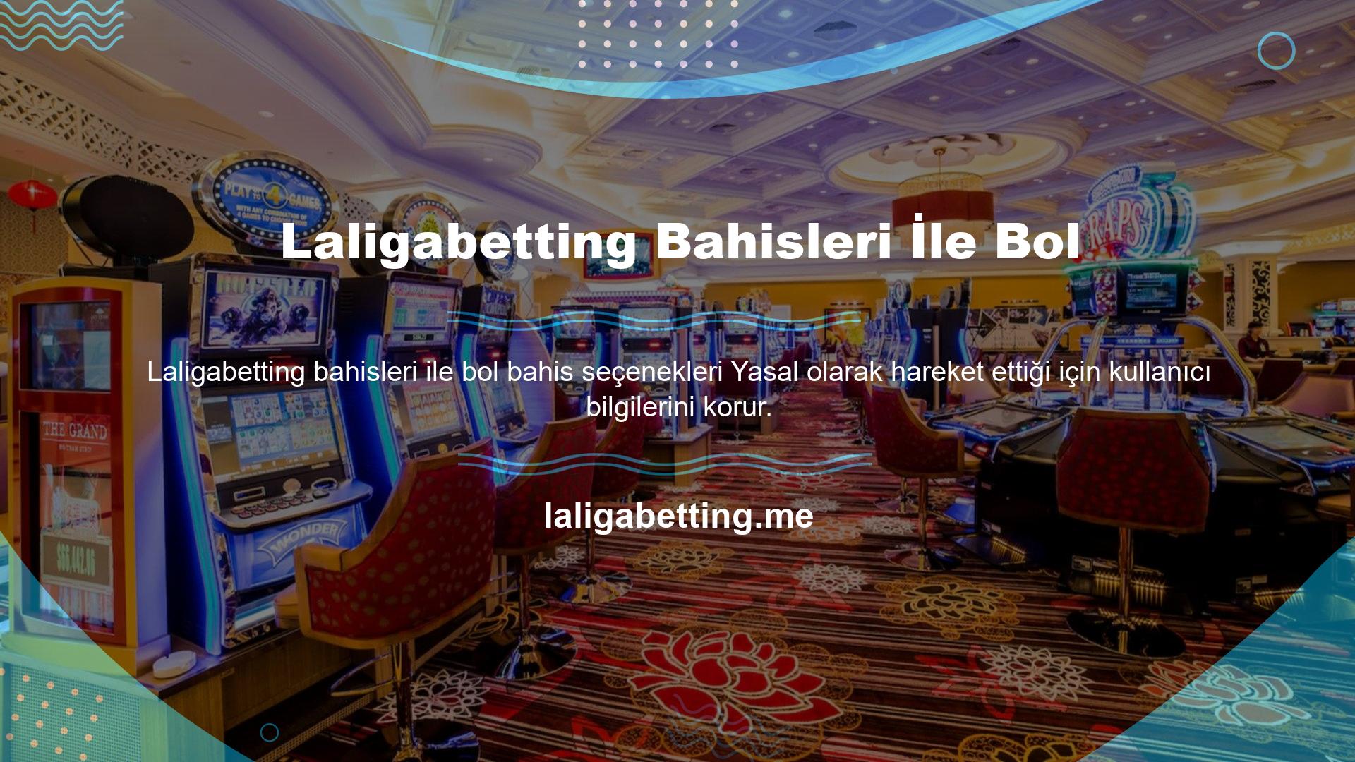 Casino alanında Laligabetting size beklediğinizden çok daha fazlasını sunuyor, Laligabetting adresinize her yerden giriş yapabilir ve hemen kazanmaya başlayabilirsiniz