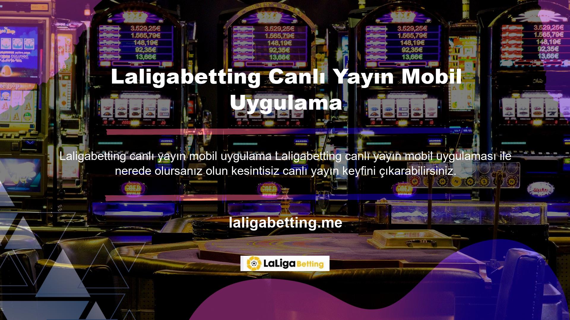 Laligabetting ailesi sizi bahis sürecine aktif olarak katılmaya teşvik ediyor