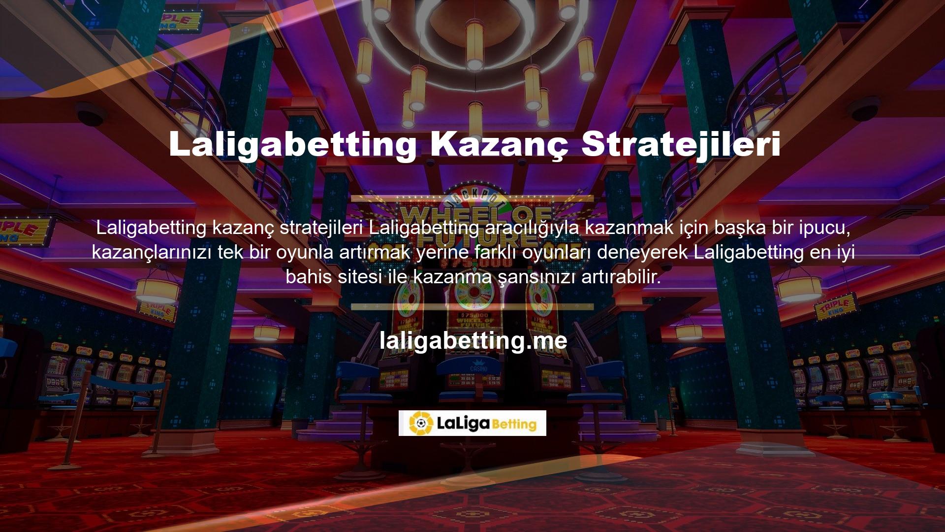 Laligabetting giriş bölümündeki bonuslar da sizin için iyi bir avantaj sağlayacaktır, özellikle Laligabetting giriş bonusları yatırım ve kayıplarınıza verilen bir bahis sağlayacaktır